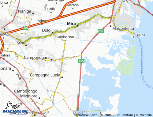 Mapa MICHELIN Lughetto - ViaMichelin