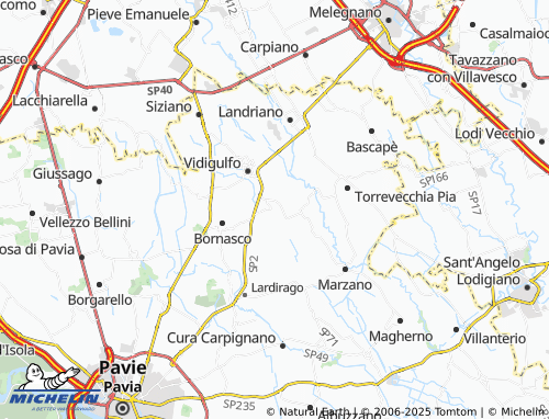 MICHELIN Vairano map - ViaMichelin