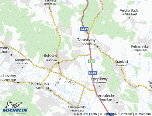 Mappa MICHELIN Dymka - ViaMichelin