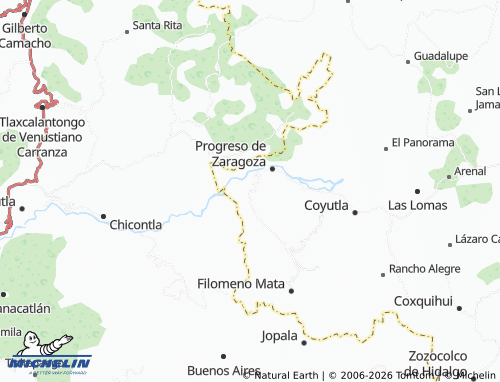 Mappa MICHELIN Coahuitlán - ViaMichelin