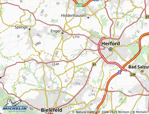 MICHELIN Ober-Eikum map - ViaMichelin