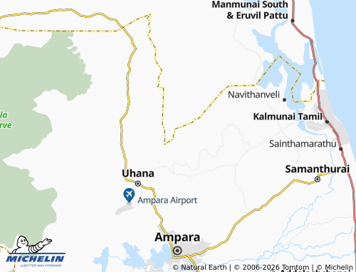 Mappa MICHELIN Suhadagama North - ViaMichelin