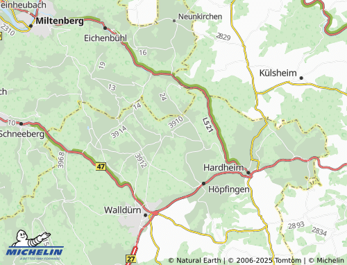 MICHELIN Vollmersdorf map - ViaMichelin