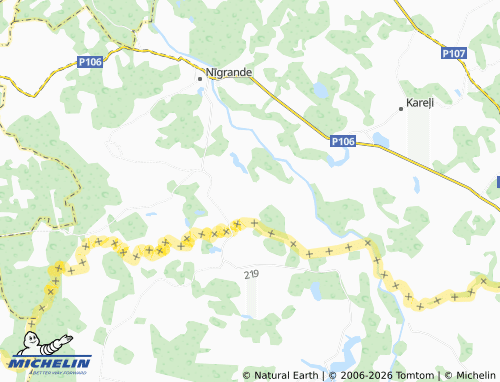Mapa MICHELIN Kalni - ViaMichelin