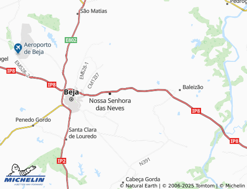 Mapa MICHELIN Porto Peles - ViaMichelin