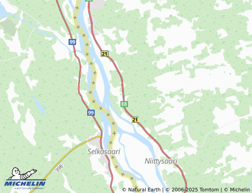 MICHELIN Armassaari map - ViaMichelin