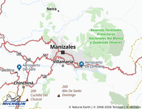 Carte MICHELIN Los Rosales - ViaMichelin