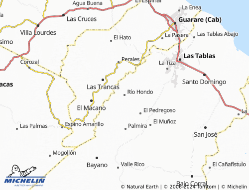 MICHELIN Río Hondo map - ViaMichelin