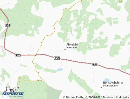 MICHELIN Aleksichi map - ViaMichelin