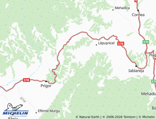 Mapa MICHELIN Șumița - ViaMichelin