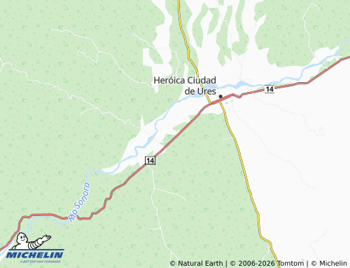 Carte MICHELIN El Sauz - ViaMichelin