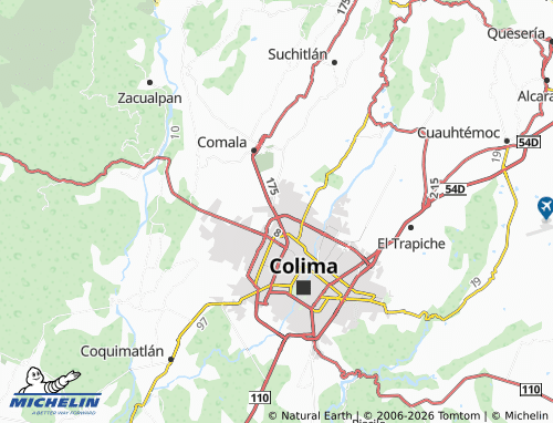 Mapa MICHELIN Colinas del Rey - ViaMichelin