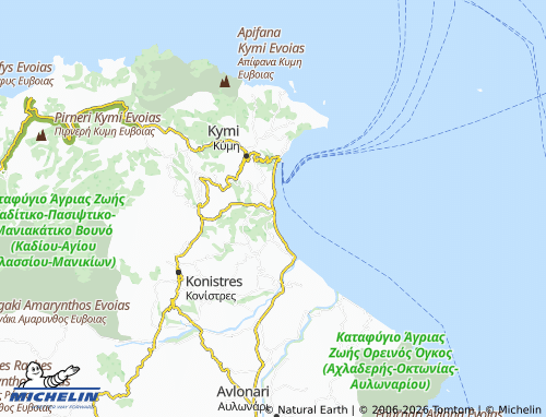 Carte MICHELIN Platana - ViaMichelin