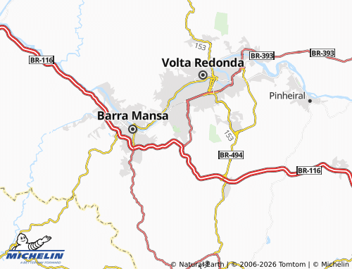 Mappa MICHELIN Paraíso - ViaMichelin
