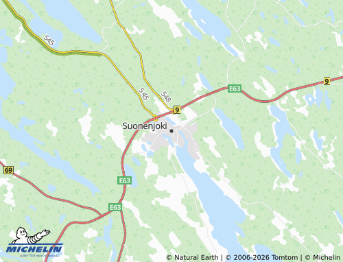 MICHELIN-Landkarte Suonenjoki - ViaMichelin