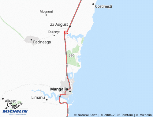 Mappa MICHELIN Neptun - ViaMichelin