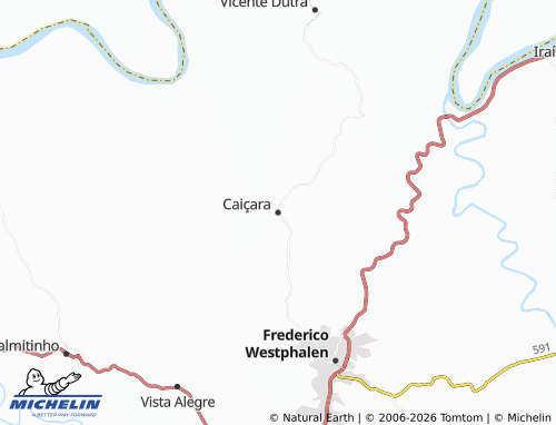 Mapa MICHELIN Caiçara - ViaMichelin