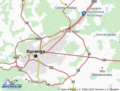 MICHELIN Brisas Diamante map - ViaMichelin