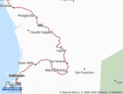 MICHELIN Lagnas map - ViaMichelin
