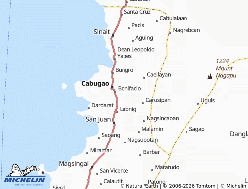MICHELIN Arnap map - ViaMichelin