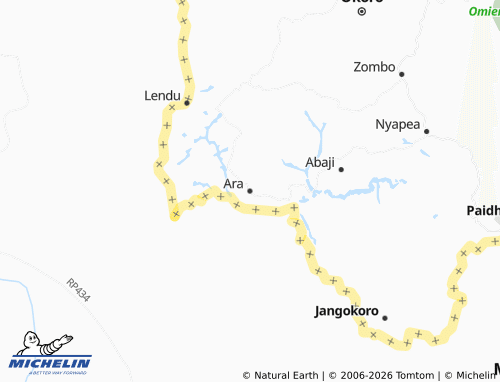 Carte MICHELIN Ara - ViaMichelin