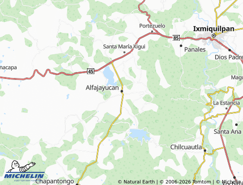 Mapa MICHELIN Centro - ViaMichelin