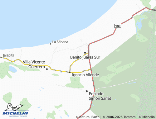 Mappa MICHELIN Libertad de Allende - ViaMichelin
