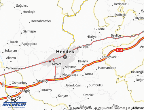 MICHELIN Sarıdede map - ViaMichelin