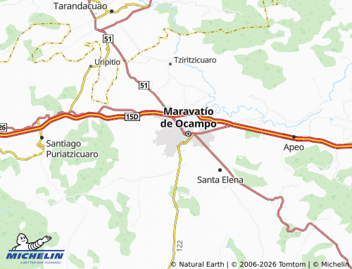 Mappa MICHELIN Municipio Libre, San Antonio - ViaMichelin