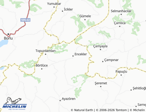 Mappa MICHELIN Encekler - ViaMichelin