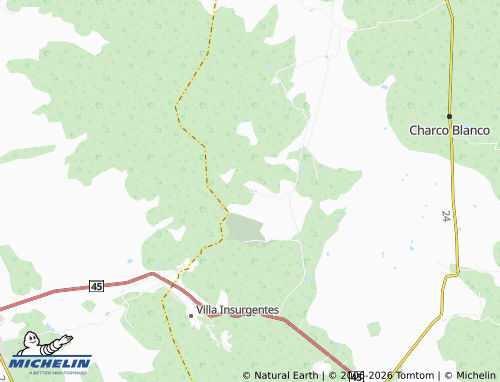 MICHELIN-Landkarte Doroteo Arango - ViaMichelin