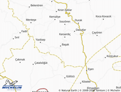 Mapa MICHELIN Başak - ViaMichelin