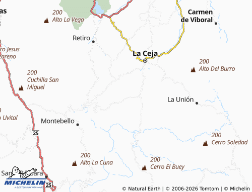MICHELIN La Playa map - ViaMichelin