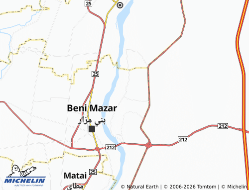 Mappa MICHELIN al-Nasiriyyah - ViaMichelin