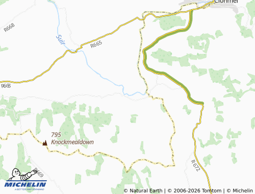 Kaart MICHELIN Newcastle - ViaMichelin