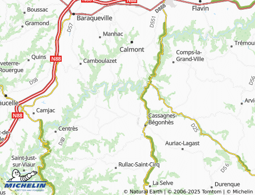 Carte MICHELIN Calviac - ViaMichelin