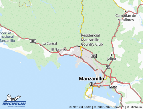 Mapa MICHELIN Colinas de Santiago - ViaMichelin
