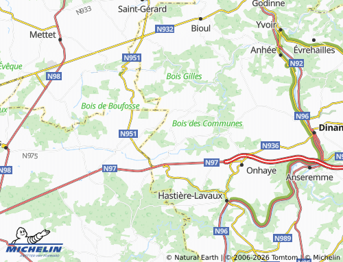 MICHELIN Fter map - ViaMichelin