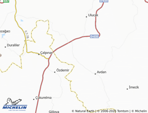 Mappa MICHELIN Beğiş - ViaMichelin