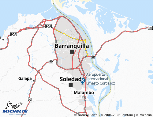 Carte MICHELIN Las Palmas - ViaMichelin