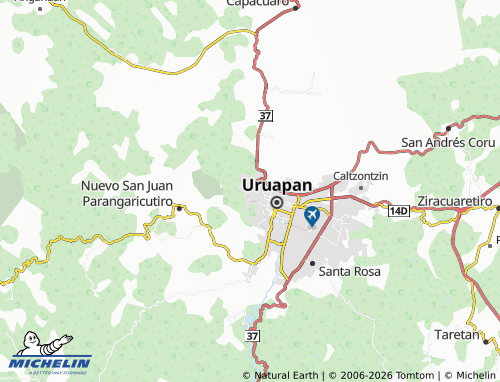 MICHELIN 28 de Octubre map - ViaMichelin