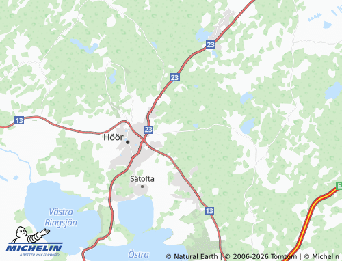 MICHELIN Bokeslund map - ViaMichelin