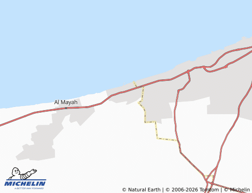 Mappa MICHELIN Sidi Ali Rakid esh Hishana - ViaMichelin