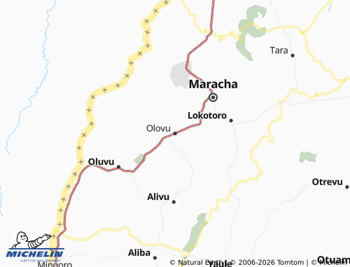 Mappa MICHELIN Olovu - ViaMichelin