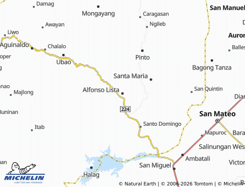 MICHELIN Potia map - ViaMichelin