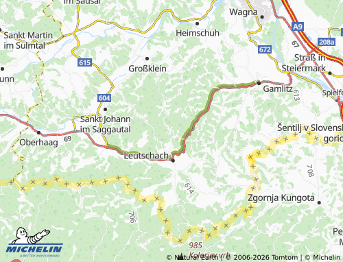 MICHELIN Kranach map - ViaMichelin