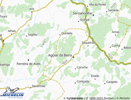 MICHELIN Quinta do Meio map - ViaMichelin