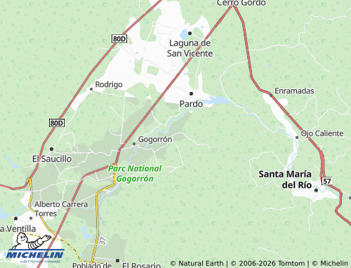 Mapa MICHELIN El Socavón - ViaMichelin
