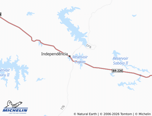 Mappa MICHELIN São Vicente - ViaMichelin