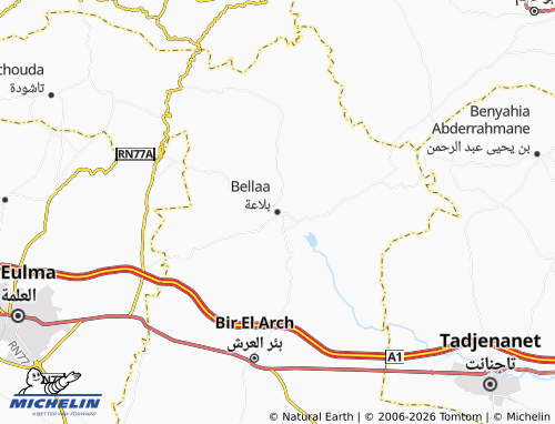 Mappa MICHELIN Bila'ah - ViaMichelin